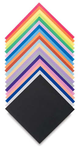 Pacon Large Origami Paper Assortment - Vertical spread of colors available