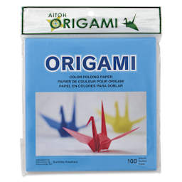 Aitoh Basic Origami Pack - 7" x 7", Pkg of 100 Sheets, front of packaging