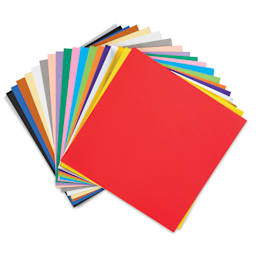 Aitoh Basic Origami Pack - 5-7/8" x 5-7/8", Pkg of 100 Sheets