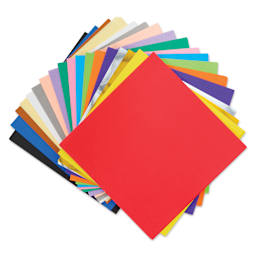 Aitoh Basic Origami Pack - 4-1/2" x 4-1/2", Pkg of 100 Sheets