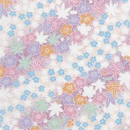 Shinwazome Chiyogami Origami Paper - Closeup of pastel sheet example