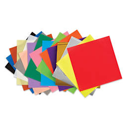 Aitoh Basic Origami Pack - 4-1/2" x 4-1/2", Pkg of 200 Sheets
