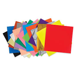 Aitoh Basic Origami Pack - 4-1/2" x 4-1/2", Pkg of 500 Sheets