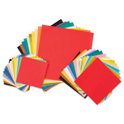 Aitoh Basic Origami Pack - Assorted Sizes, Small, Pkg of 60 Sheets