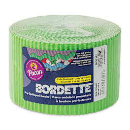Bordette Scalloped Border - 2-1/4" x 50 ft, Nile Green