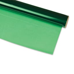 Hygloss Transparent Cellophane - 20" x 25 ft, Light Green, Roll