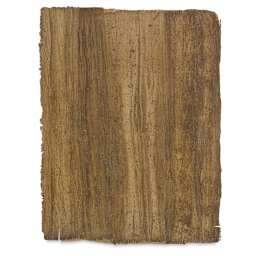 Black Ink Egyptian Papyrus Paper - Top view of Dark shade of Papyrus
