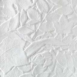 Black Ink Thai Embossed Paper -Closeup of Leaves & Branches paper