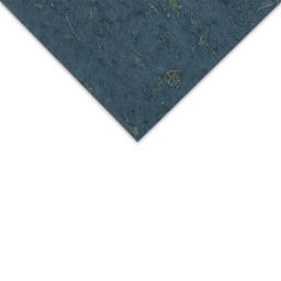Black Ink Thai Mango Paper - 25" x 37", Blue