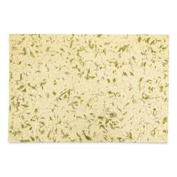 Black Ink Thai Mango Paper - 25" x 37", Green