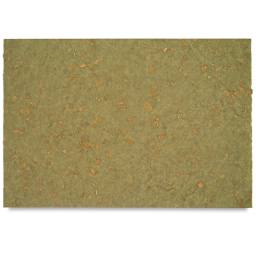 Black Ink Thai Mango Paper - 25" x 37", Olive