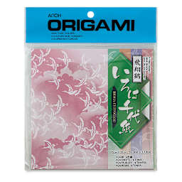 Aitoh Origami Paper Packs - Front of package of Flying Cranes
