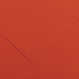 Canson Colorline Art Paper - 19" x 25", 300 gsm, Tomato