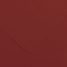 Canson Colorline Art Paper - 19" x 25", 150 gsm, Dark Red