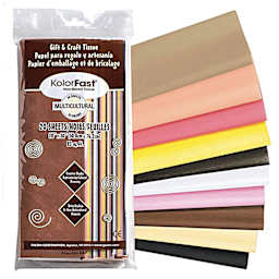 Pacon Spectra Art Tissue, Multicultural, 20" x 30"