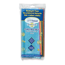 Spectra Deluxe Bleeding Art Tissue - 20" x 30", Assorted, 20 Sheets