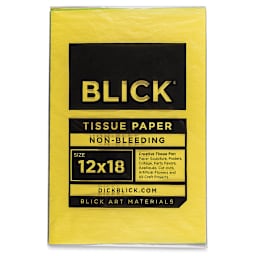 Blick Colored Tissue Assortment - 12" x 18", Assortment of 10 Colors, 50 Sheets