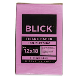 Blick Art Tissue - 12" x 18", Dark Pink, 50 Sheets
