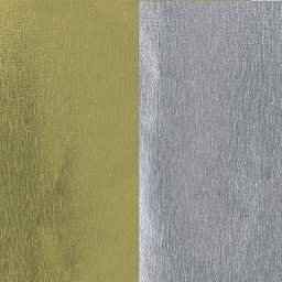 Folia Alu Foil Rolls - Both sides of Gold and Silver Foil shown