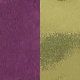 Folia Alu Foil Rolls - Both sides of Rose and Gold Foil shown