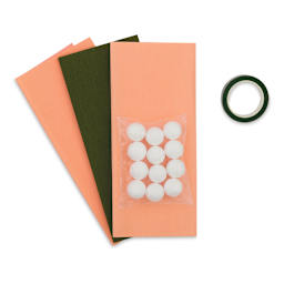 Lia Griffith Crepe Paper Flower Kit - Roses, 28 Pieces