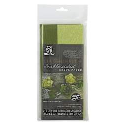 Lia Griffith Crepe Paper - Front of package of Green Tea Sheets shown