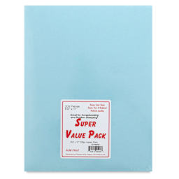 Paper Accents Cardstock Super Value Pack - Front view of package with label
