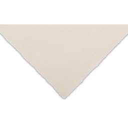 Awagami Okawara Select Paper - Corner of sheet showing color and texture
