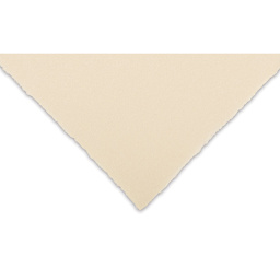 Awagami Bunkoshi Select Paper - Closeup of corner to show color and texture
