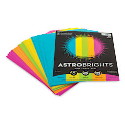 Neenah Astrobrights Paper - Bright Colors, Pkg of 100 Sheets