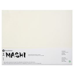 Yasutomo Mashi Paper, front of packaging