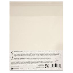 Yasutomo Usugami Paper - 8-1/2" x 11", 30 Sheets, back of the packaging