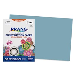 Pacon Sunworks Construction Paper - Sky Blue, 12" x 18", Pkg of 50 Sheets