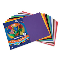Pacon Tru-Ray Construction Paper - 12" x 18", Assorted, 50 Sheets