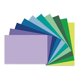 Pacon Tru-Ray Construction Paper - 12" x 18", Assorted Cool Colors, 50 Sheets (selection of colors)