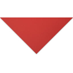 Blick Premium Cardstock - 19-1/2" x 27-1/2", Brick Red, Single Sheet (close-up of corner)