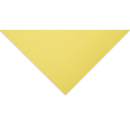 Blick Premium Cardstock - 19-1/2" x 27-1/2", Banana Yellow, Single Sheet (close-up of corner)