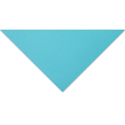 Blick Premium Cardstock - 19-1/2" x 27-1/2", Sky Blue, Single Sheet (close-up of corner)