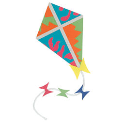 Blick Premium Cardstock (kite made from several colors)