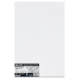 Blick Premium Colored Art Paper - 12" x 18", White, 50 Sheets