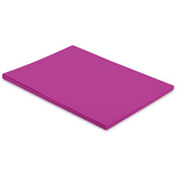 Blick Premium Colored Art Paper - 9" x 12", Raspberry, 50 Sheets stacked