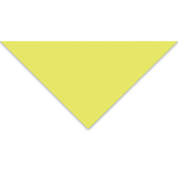 Blick Premium Colored Art Paper - 9" x 12", Lemon Yellow, corner