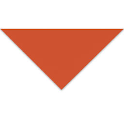 Blick Premium Colored Art Paper - 12" x 18", Orange, corner