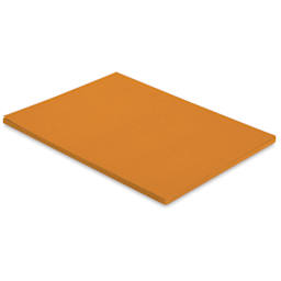 Blick Premium Colored Art Paper - 9" x 12", Orange, 50 Sheets stacked