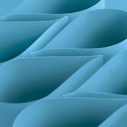 Blick Premium Construction Paper - 19-1/2" x 27-1/2", Sky Blue, Single Sheet, curved sheets