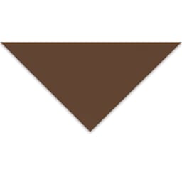 Blick Premium Colored Art Paper - 12" x 18", Chocolate Brown, corner