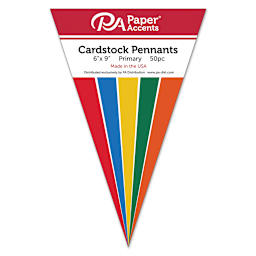 Paper Accents Cardstock Pennant