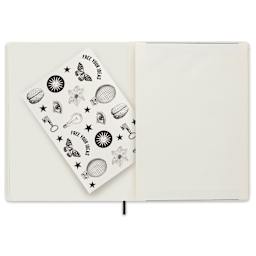 Moleskine Lorenzo Petrantoni Ruled Notebook (pocket page holding stickers)