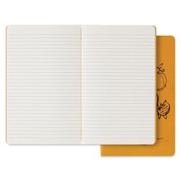 Moleskine Limited Edition Van Gogh Cahier Journals, one journal open