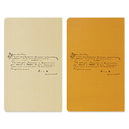 Moleskine Limited Edition Van Gogh Cahier Journals, back covers